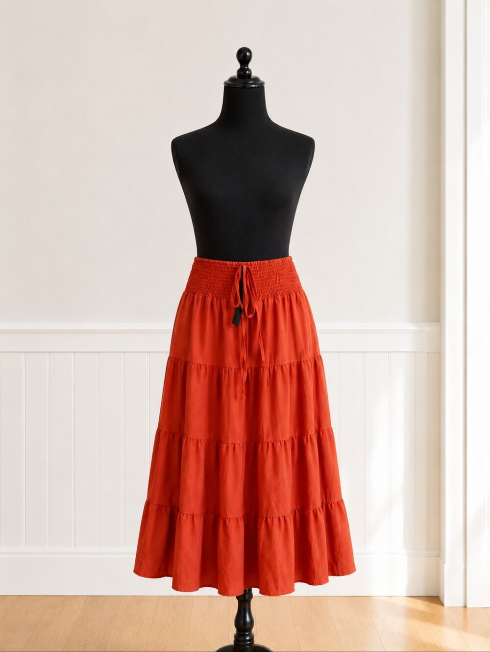 Allegra K Rust Colored Skirt
